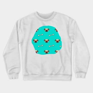 Cute and funny dog pattern Crewneck Sweatshirt